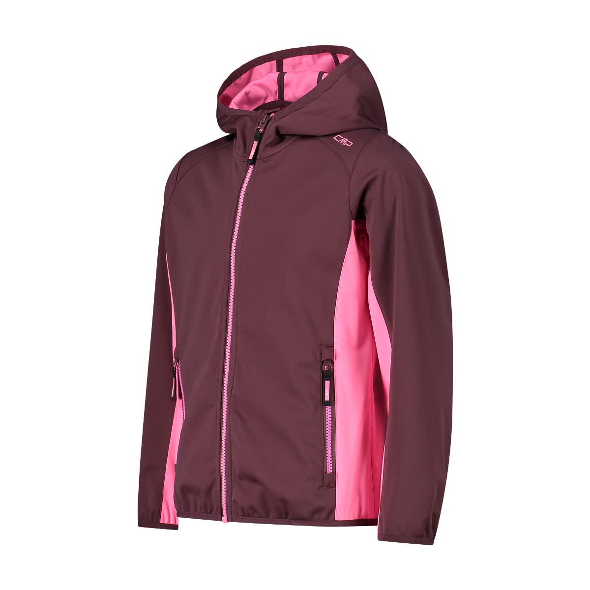 CMP Unisex Children's Lightweight Softshell Jacket with Fixed Hood Jacket Cocoon Coat