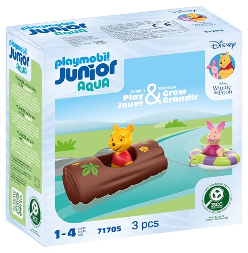PLAYMOBIL JUNIOR | Disney | Vaianas Katamaran | nachhaltiges Spielzeug aus biobasierten Kunststoffen | für Kinder ab 1 Jahr | 71459