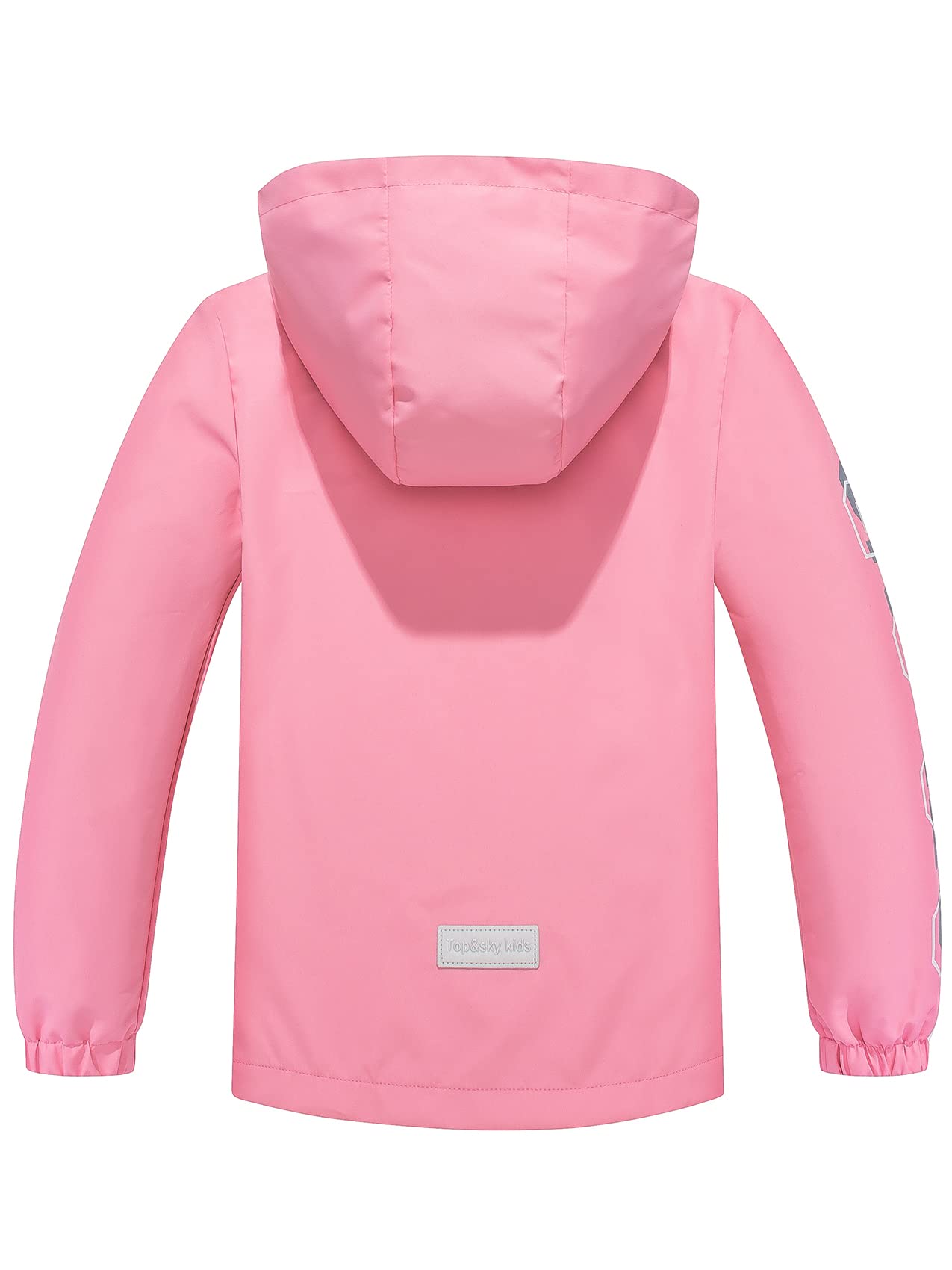 ALXHUTE Kinder Regenjacke Wassersäule Jungen Mädchen Übergangsjacke Funktionsjacke mit Kapuze