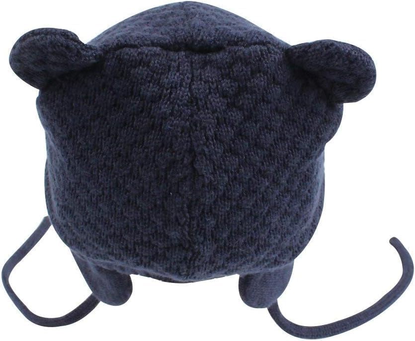 DRESHOW Unisex Baby Mütze Süßer Bär Kleinkind Earflap Beanie Warm für Herbst Wintermütze