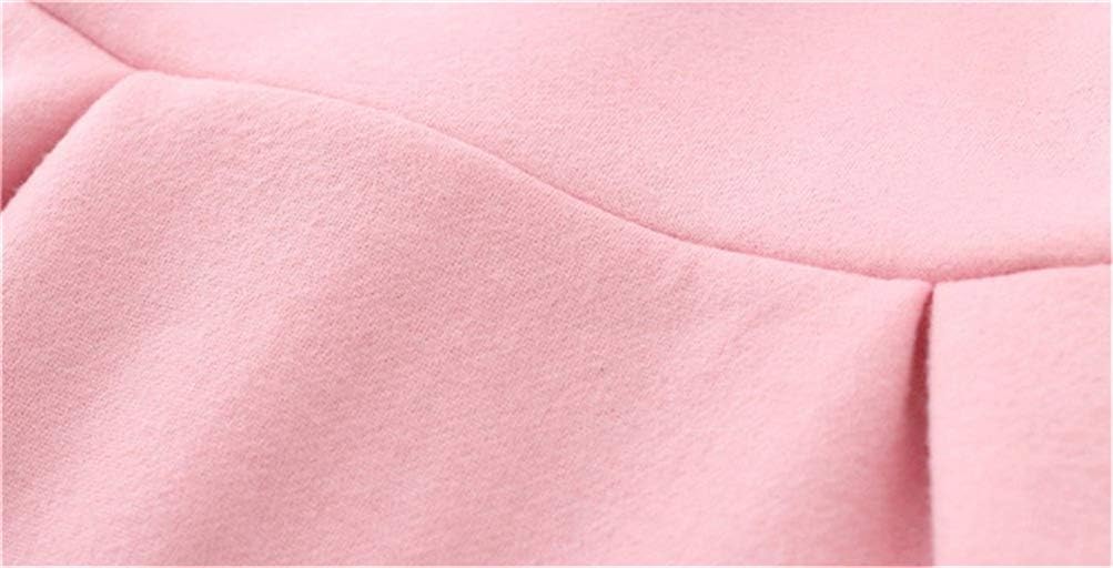 EDOTON Baby Girls' Cotton Coats Spring Autumn Winter Jackets with Hair Balls Rabbit Ear Toddler Warm Clothing