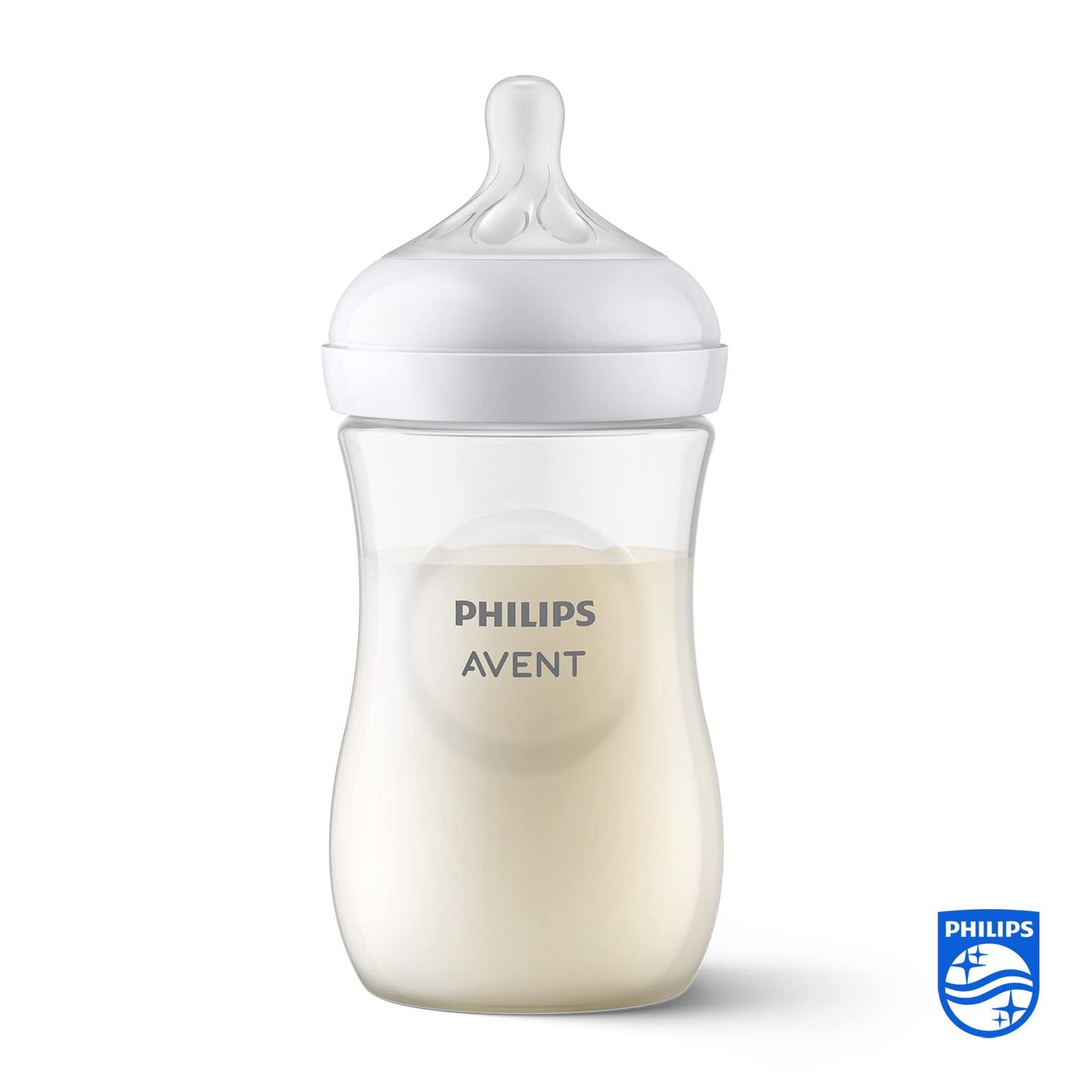 Philips Avent Babyflaschen Natural Response – 3x Babyflaschen, 260 ml, für Neugeborene ab 1 Monat, BPA-frei (Modell SCY903/03) - Meloni2