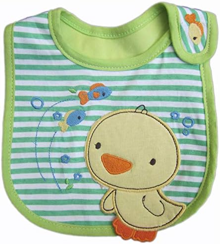 SLOSH 11 Waterproof Baby Bibs with Velcro Fastener, for Newborns Niño Niñas Unisex 11pcs