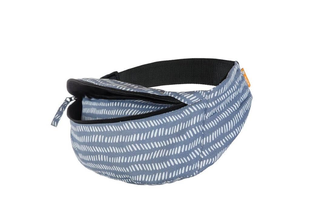 Tula Lite Babytrage und Babytrage-Tasche in Einem, Leicht Kompakt Ergonomisch, Bauchtrage Rückentrage Reise Babytrage, Discover