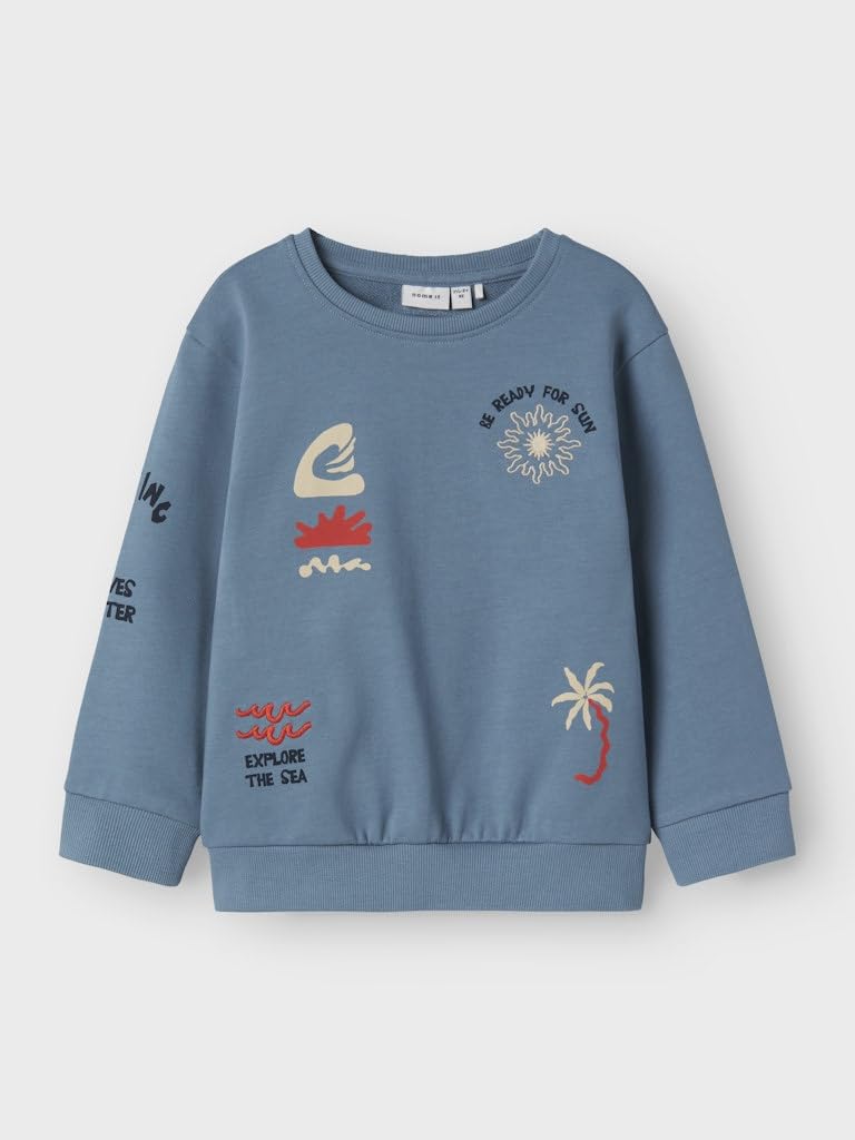NAME IT Boys Nmmfesab LS Nreg Sweat Unb