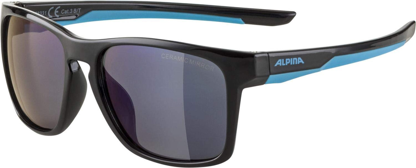 ALPINA FLEXXY COOL KIDS I - Flexible und verspiegelte Sportbrille für Kinder, Beschlagfrei, besonders bruchsicher, mit UV-A-, B- & -C-Schutz