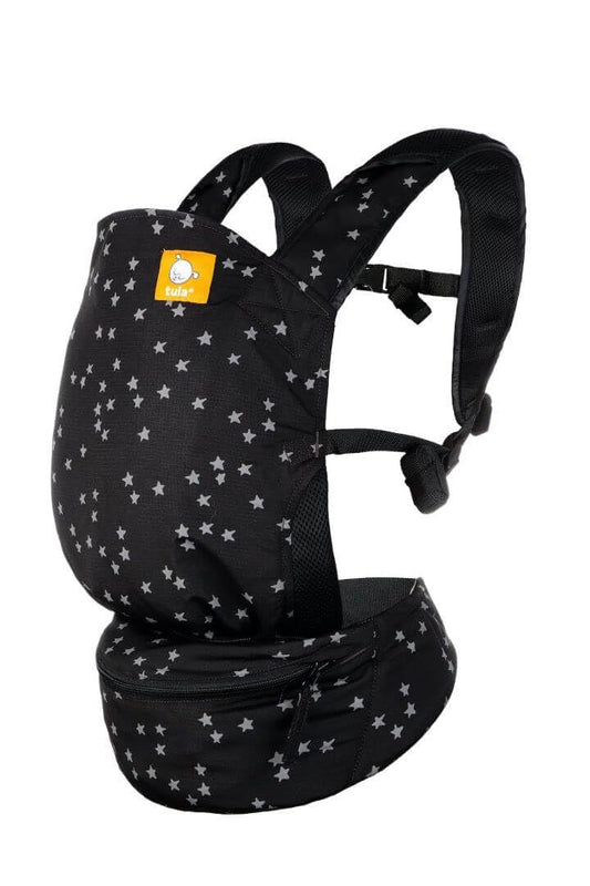 Tula Lite Babytrage und Babytrage-Tasche in Einem, Leicht Kompakt Ergonomisch, Bauchtrage Rückentrage Reise Babytrage, Discover