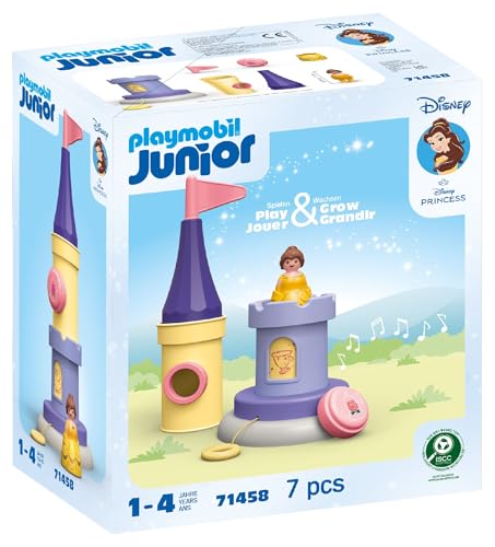 PLAYMOBIL JUNIOR | Disney | Cinderellas Schloss | nachhaltiges Spielzeug für Kinder ab 1 Jahr | 71457