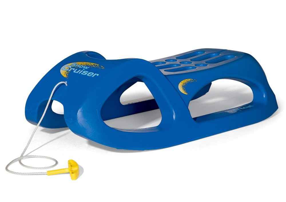 Rolly Toys rollySnow Max (Alter ab 3 Jahre, Farbe Rot, ergonomischer Sitz, mit zwei Bremsen, belastbar bis 100 kg) 200115