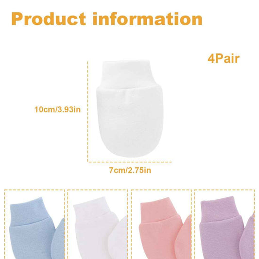 XPEX Winter Gloves for Baby and Newborn - Cotton Mittens for Boys and Girls, 0-6 Months