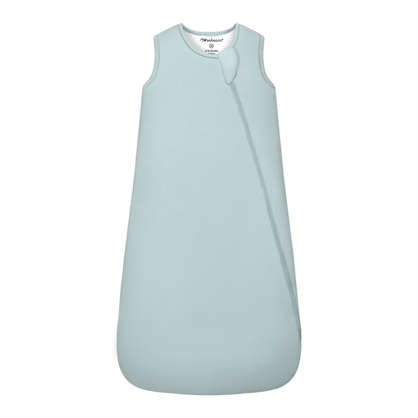 Mosebears Winter Sleeping Bag Baby 2.5 Tog, Bamboo Fibre Baby Sleeping Bag, Extremely Soft and Warm L (18-36 Months)
