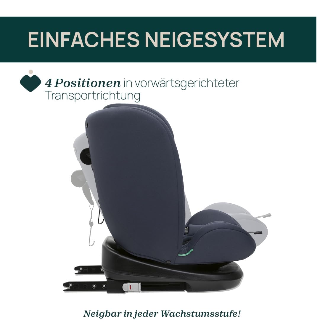 Chicco Unico Evo I-Size, Kindersitz 0-36 Kg, für Kinder von 40 bis 150 cm, homologiert ECE R129/03, Isofix 360° drehbar und neigbar, Gruppe 0+/1/2/3 von 0 bis 12 Jahren, Schwarz - Meloni2