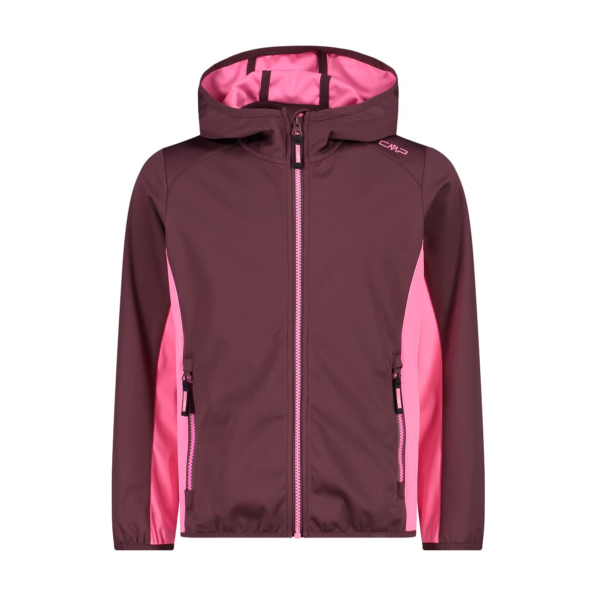 CMP Unisex Children's Lightweight Softshell Jacket with Fixed Hood Jacket Cocoon Coat