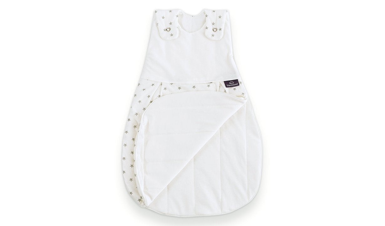 Träumeland Liebmich Sleeping Bag, All-Year Sleeping Bag, Sleeveless Outer Bag, Baby Sleeping Bag Grows with Your Child, Washable Children's Sleeping Bag, Lightweight Cotton Sleeping Bag, Breathable