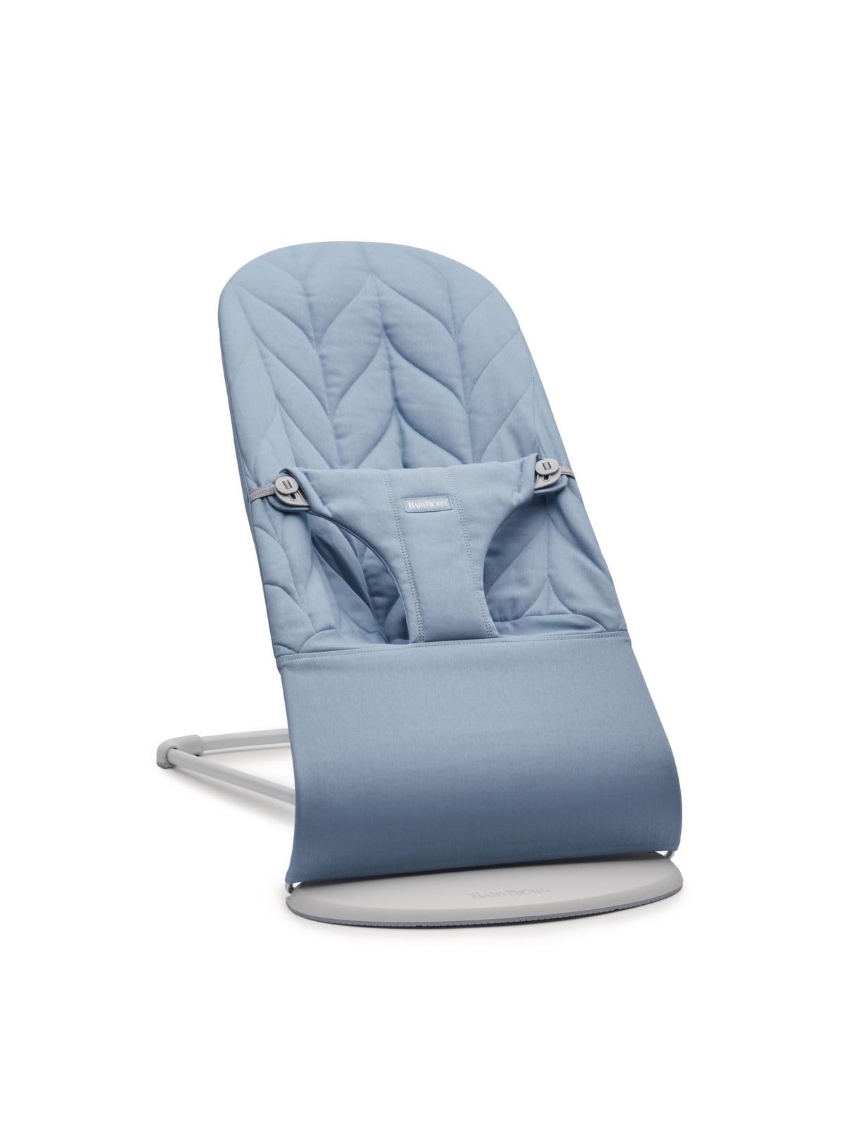 BabyBjörn Bliss Baby Bouncer, Woven, Classic Quilting, Sand Grey