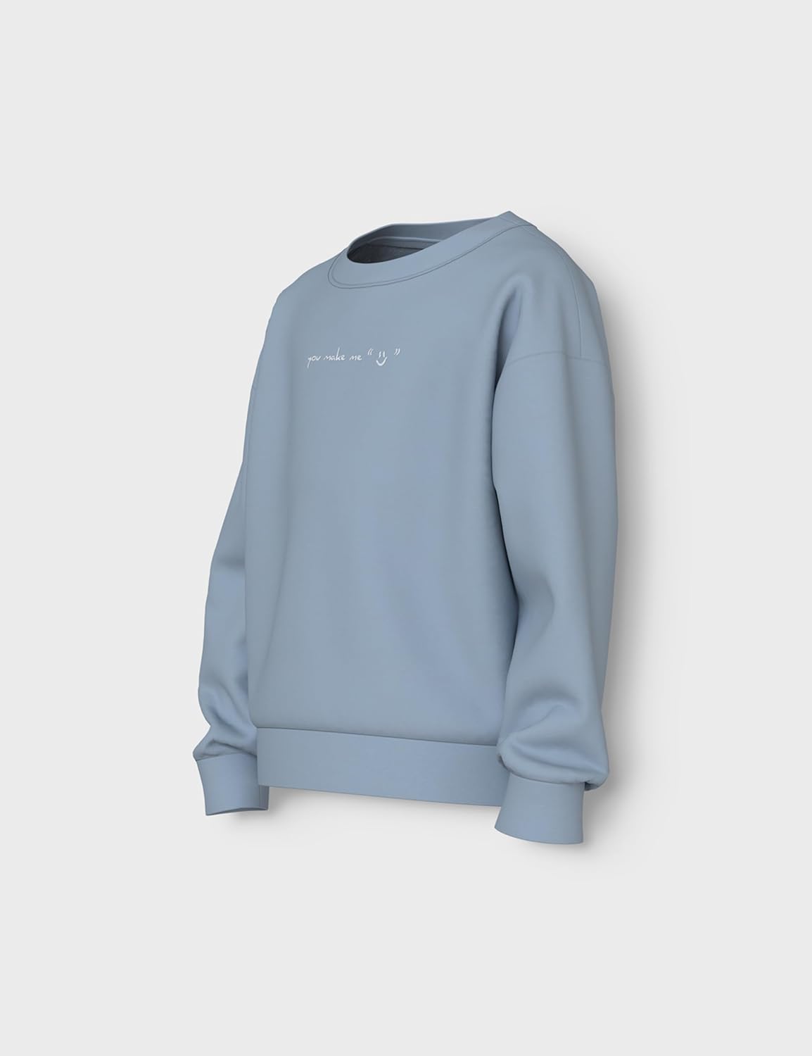 NAME IT Girls' Nkfvanita LS RLX Sweat Unb