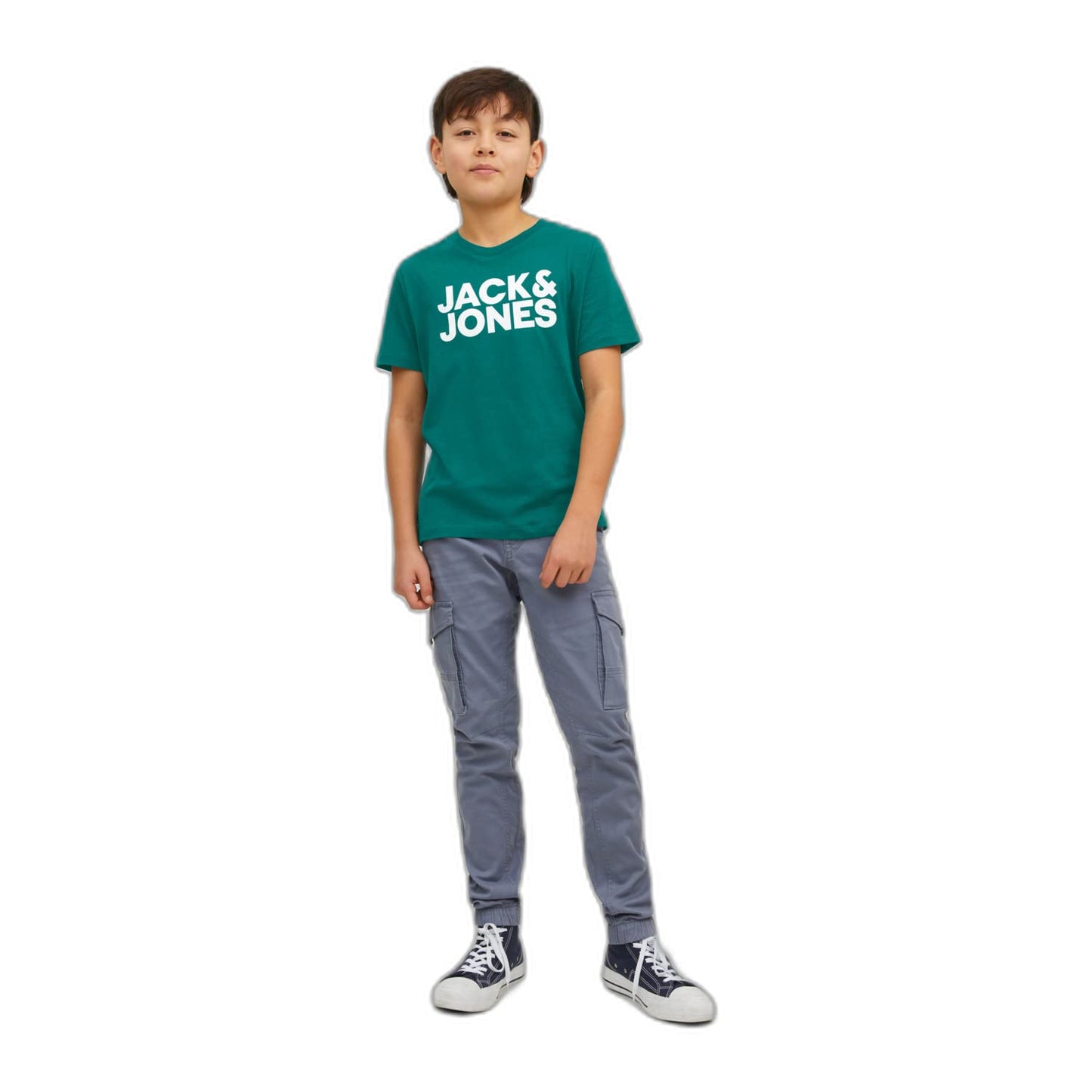 JACK & JONES Jungen Jjecorp Logo Tee Ss Crew Neck Noos Jr T-Shirt