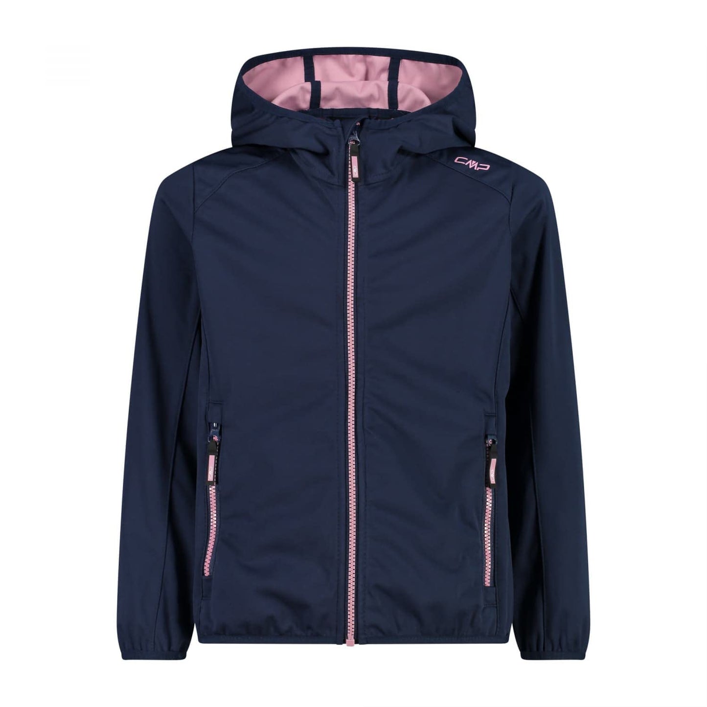 CMP Unisex Children's Lightweight Softshell Jacket with Fixed Hood Jacket Cocoon Coat