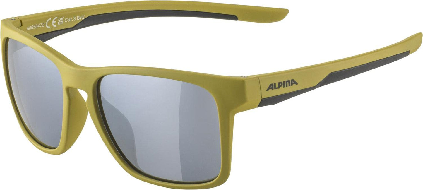 ALPINA FLEXXY COOL KIDS I - Flexible und verspiegelte Sportbrille für Kinder, Beschlagfrei, besonders bruchsicher, mit UV-A-, B- & -C-Schutz