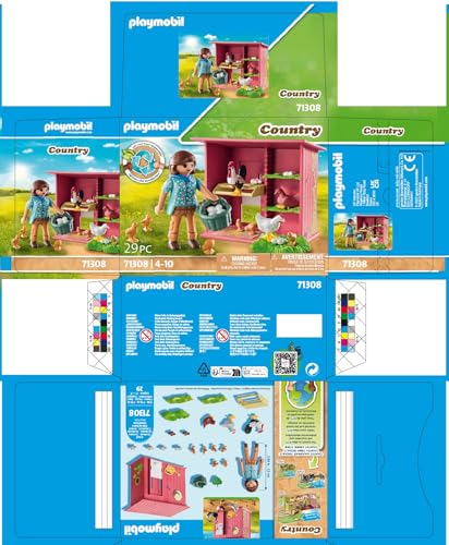PLAYMOBIL | Country | Tierarzteinsatz bei den Eseln |Spielzeug für Kinder ab 4 Jahren | 71471