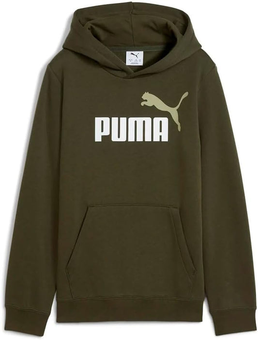 PUMA Jungen ESS 2 Color No. 1 Logo Hoodie FL B Kapuzenpullis (1er Pack)
