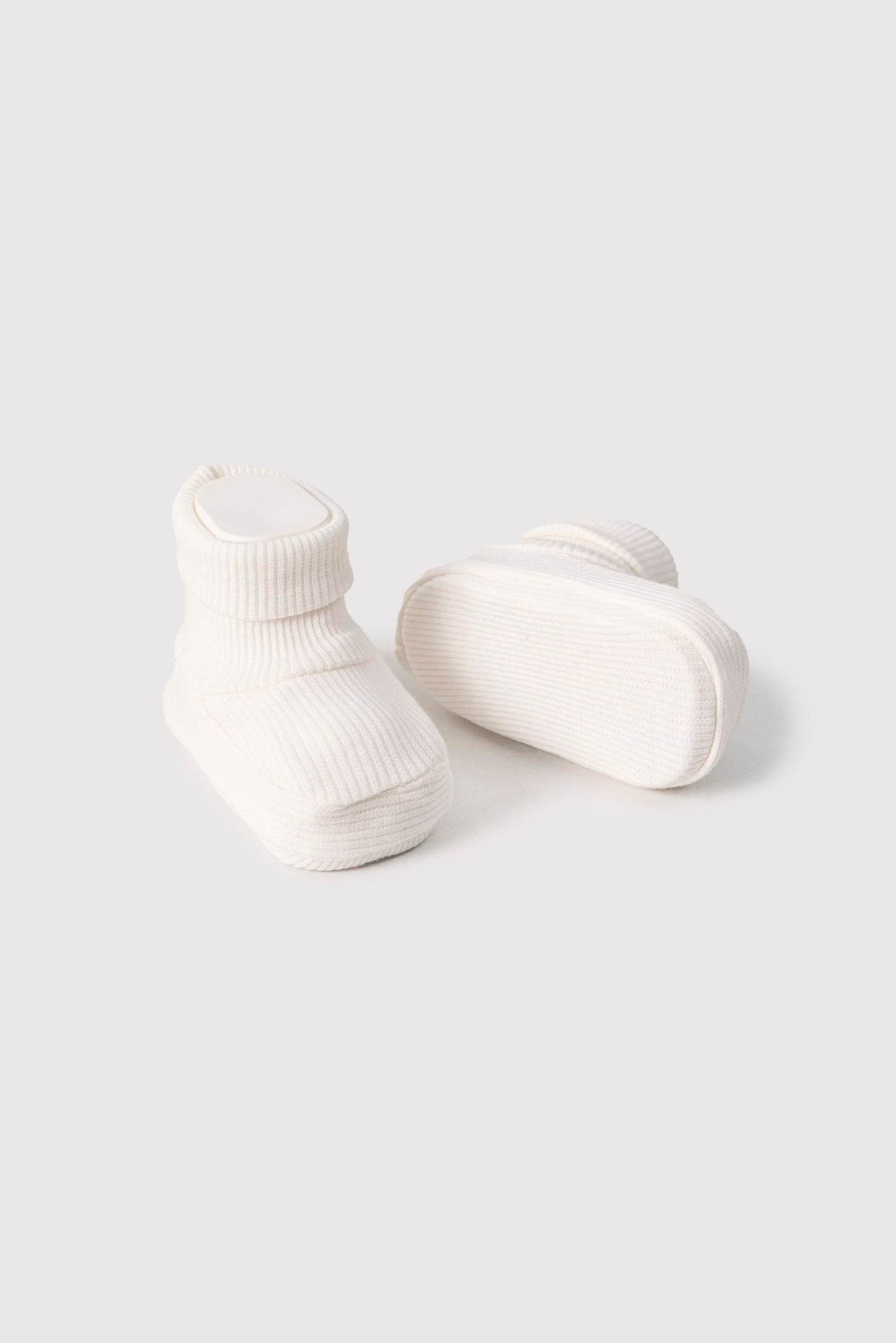 Generisch Baby Krabbel- Hausschuhe - Schuhe Neugeborene - Baumwolle - Diverse Farben - Mädchen - Jungs