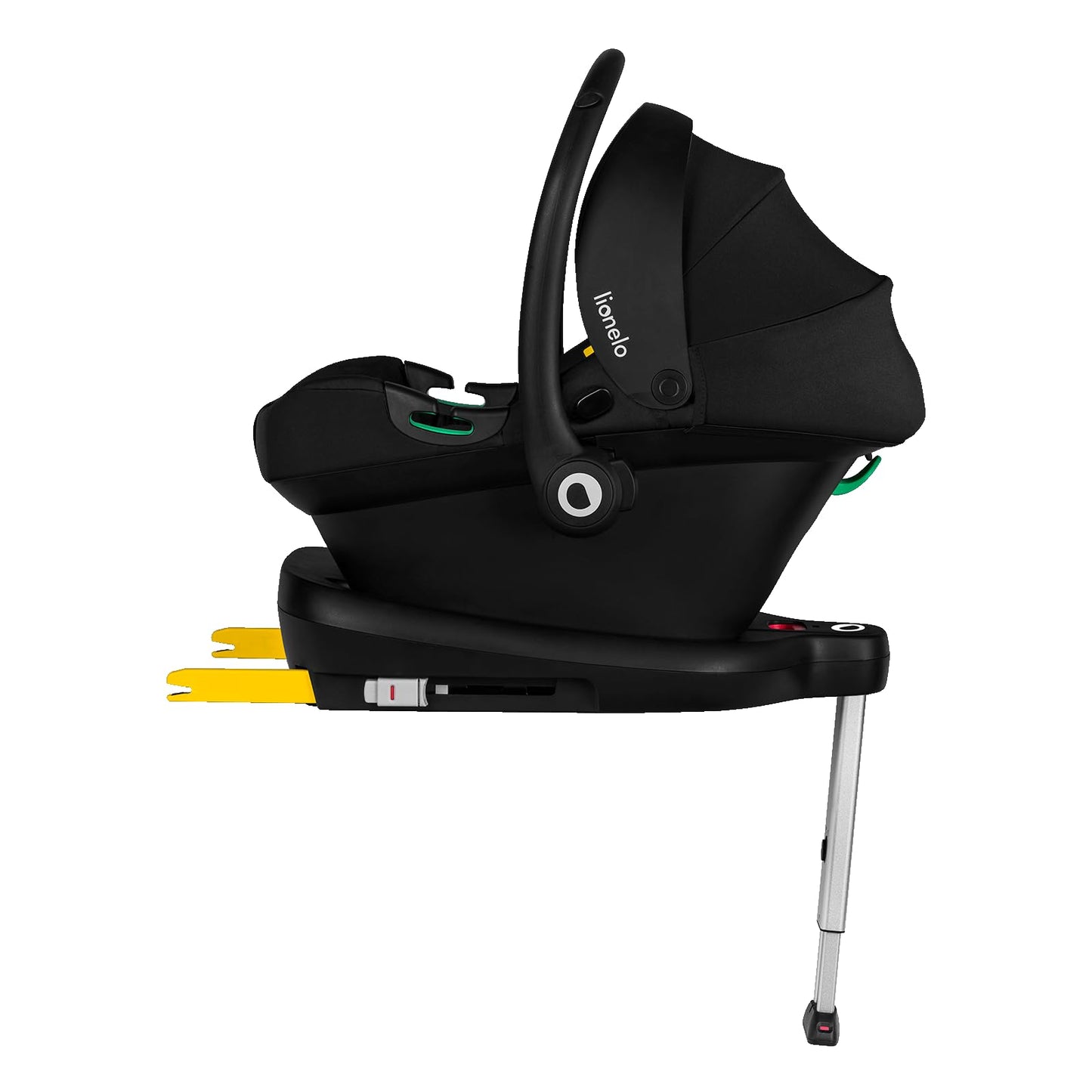 LIONELO ASTRID i-Size Baby Autositz 40-87 cm, Babyschale Gruppe 0+, Rückwärtsgerichtete Montage, 3-Punkt-Sicherheitsgurt Seitenschutz, Sitzeinlage Dri-Seat - Meloni2