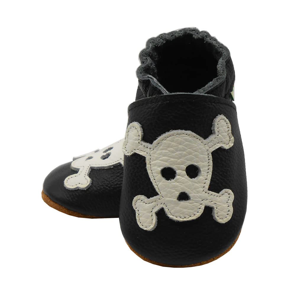 SAYOYO Weiche Leder Babyschuhe für das Laufen und Krabbeln