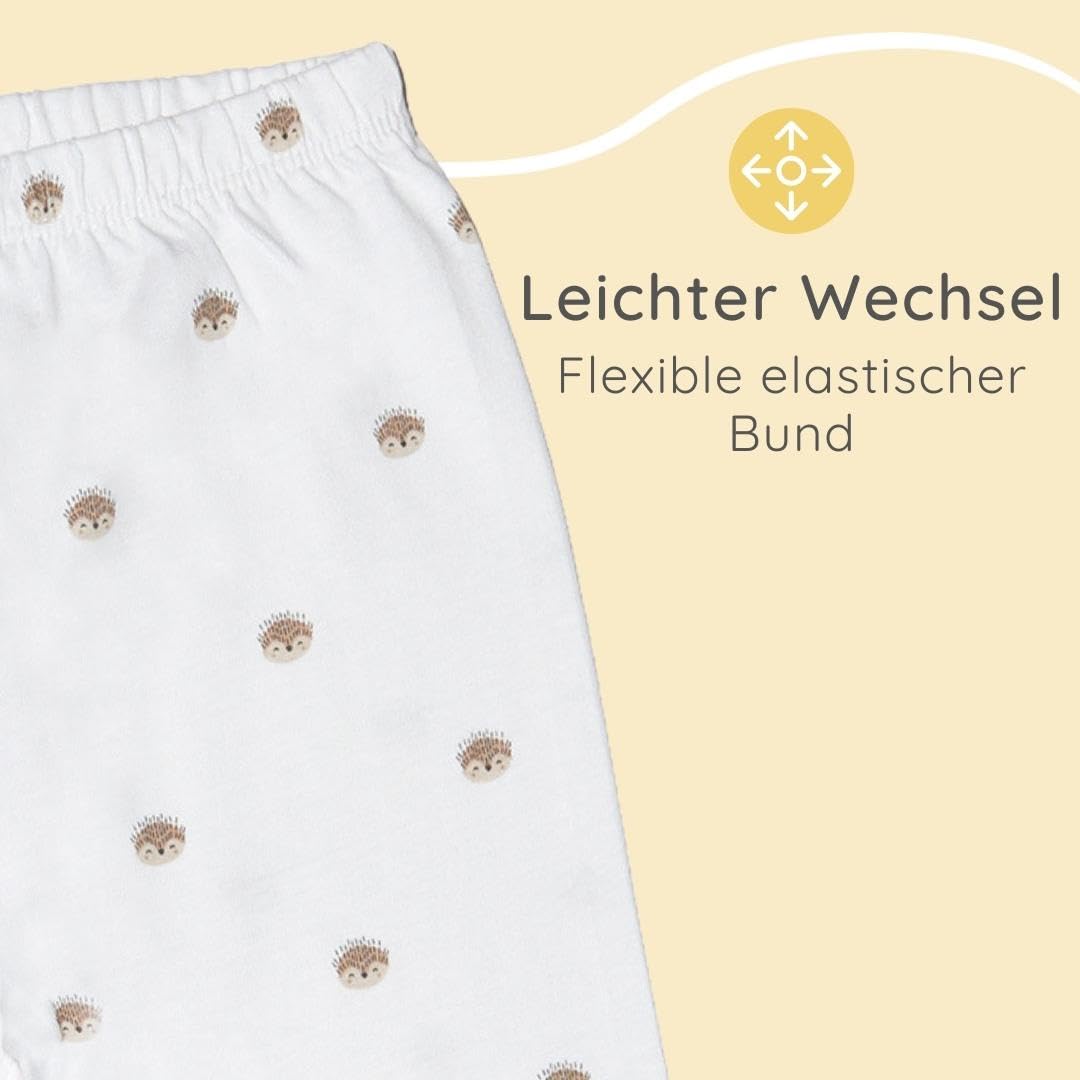 Bramble & Bear (3er-Pack) weiche Leggings für Babys und Kleinkinder – sanfte Unisex Leggings für 0-3 Jahre