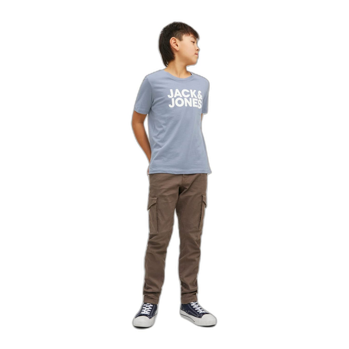 JACK & JONES Jungen Jjecorp Logo Tee Ss Crew Neck Noos Jr T-Shirt