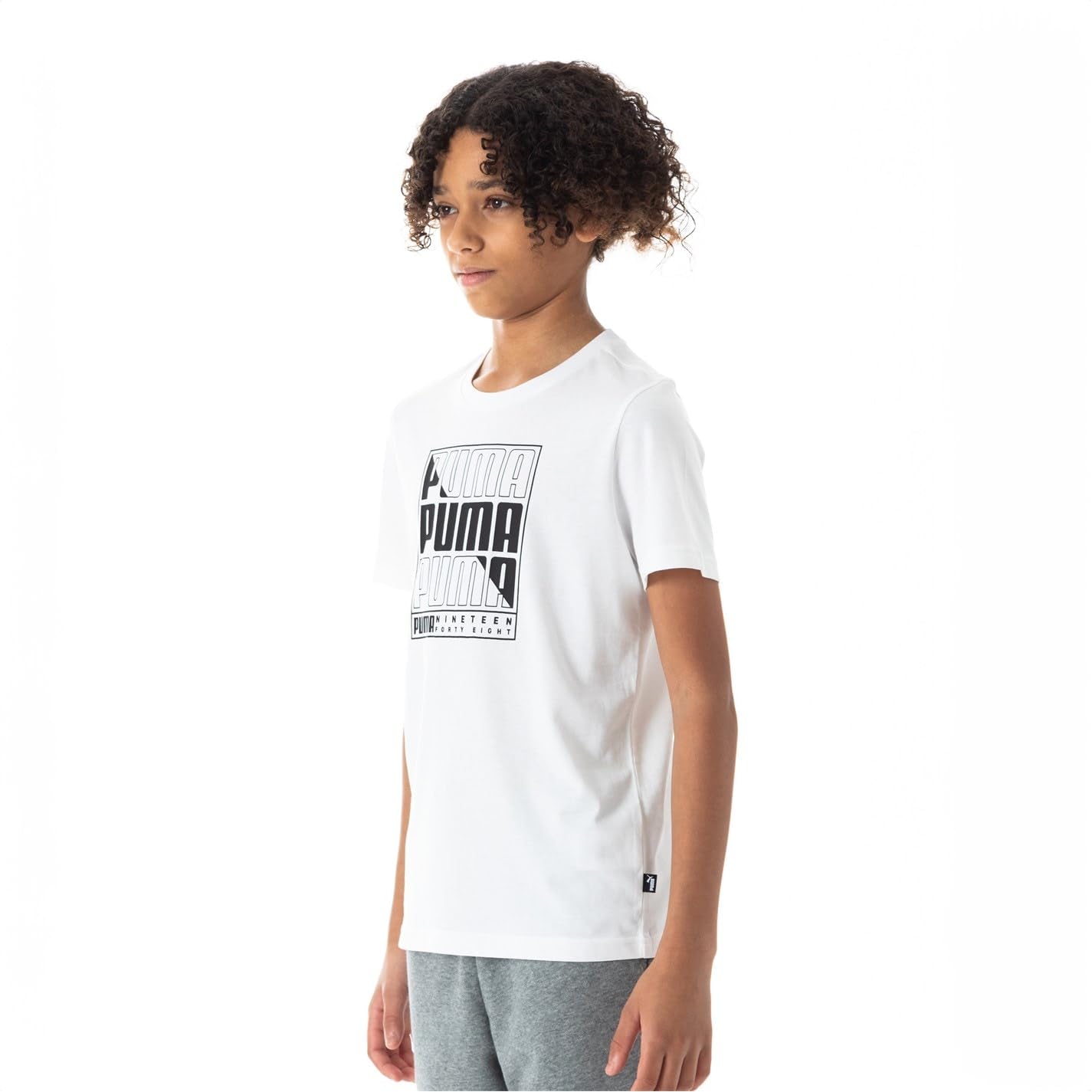 PUMA Jungen T-shirt ESS Logo Tee B