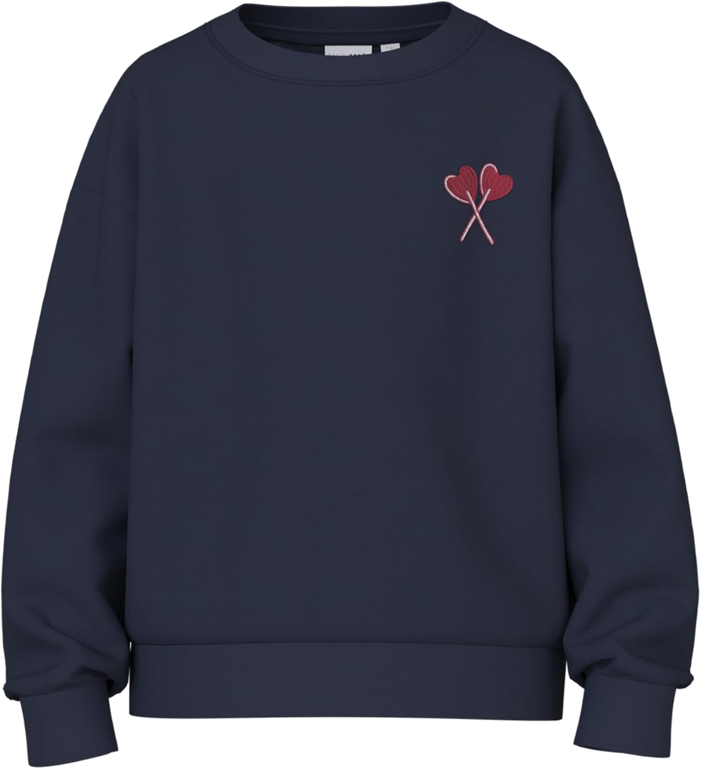 NAME IT Girls' Nkfvanita LS RLX Sweat Unb