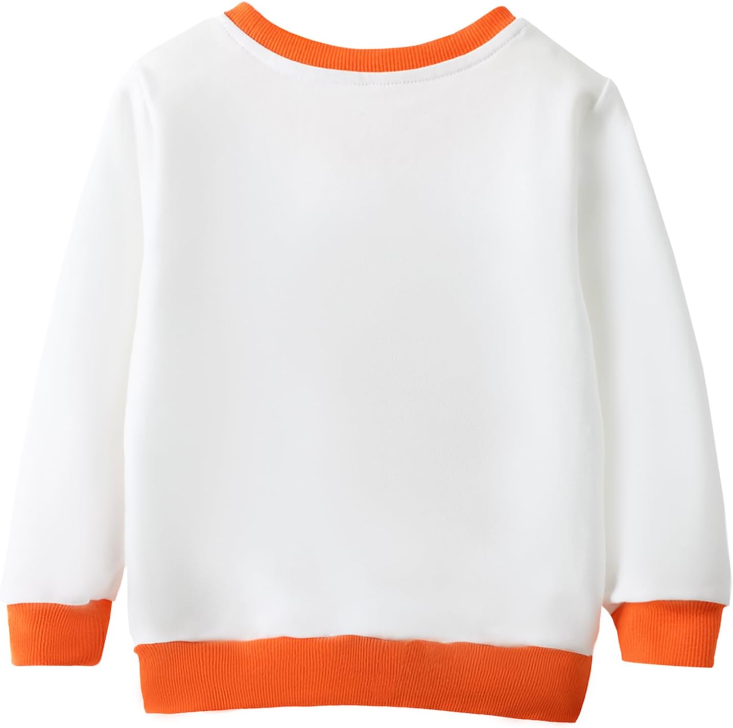 HILEELANG Halloween-Kürbis-Sweatshirt für Kleinkinder, Herbst- und Thanksgiving-Pullover für Jungen und Mädchen, niedliches Herbst-Outfit, Größen 18 - 7 Jahre