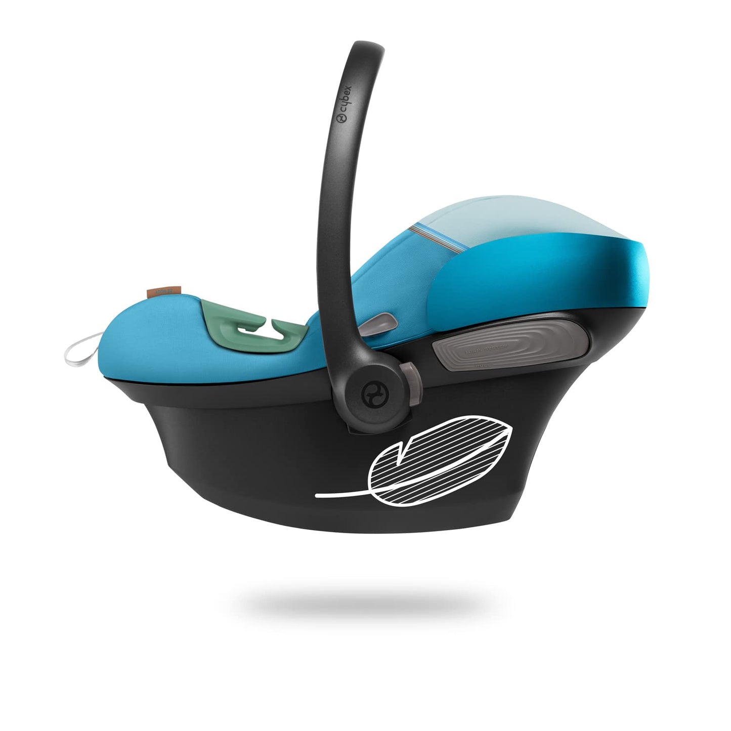 CYBEX Gold Babyschale Aton S2 i-Size, Ab Geburt bis ca. 24 Monate, Max. 13 kg, Inkl. Neugeboreneneinlage, SensorSafe kompatibel, Ocean Blue - Meloni2