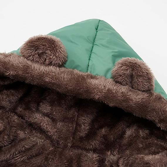 Baby Winter Fleece Coat Kids Boys Jacket Outwear Girls Padded Clothing