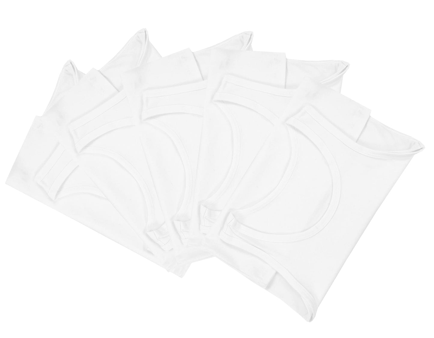 TupTam Unterhemden Jungen – 5er Pack Ärmellose Kinder Unterhemden, Baumwolle, Bequem & Atmungsaktiv