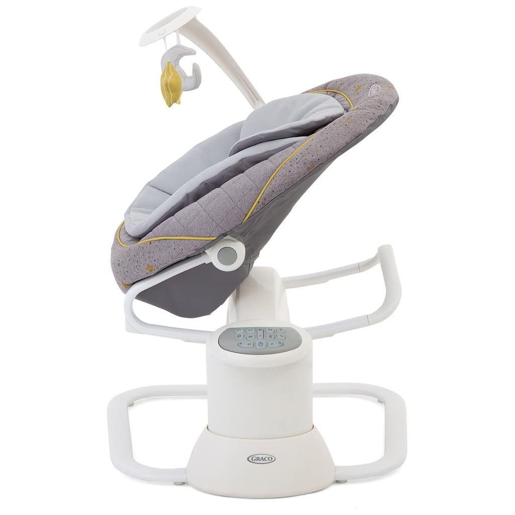Graco All Ways™ Soother 2-in-1, elektirsche Babyschaukel und tragbare Wippe, ab Geburt bis ca. 9 Monate (9 kg), mit Vibration und einstellbarer Schwunggeschwindigkeit, Little Adventures