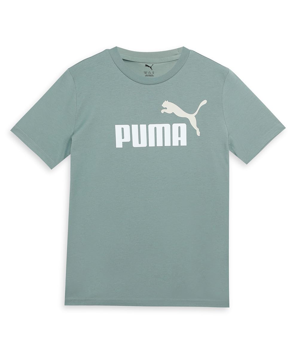 PUMA Jungen ESS 2 Color No.1 Logo Tee B T-Shirts (1er Pack)