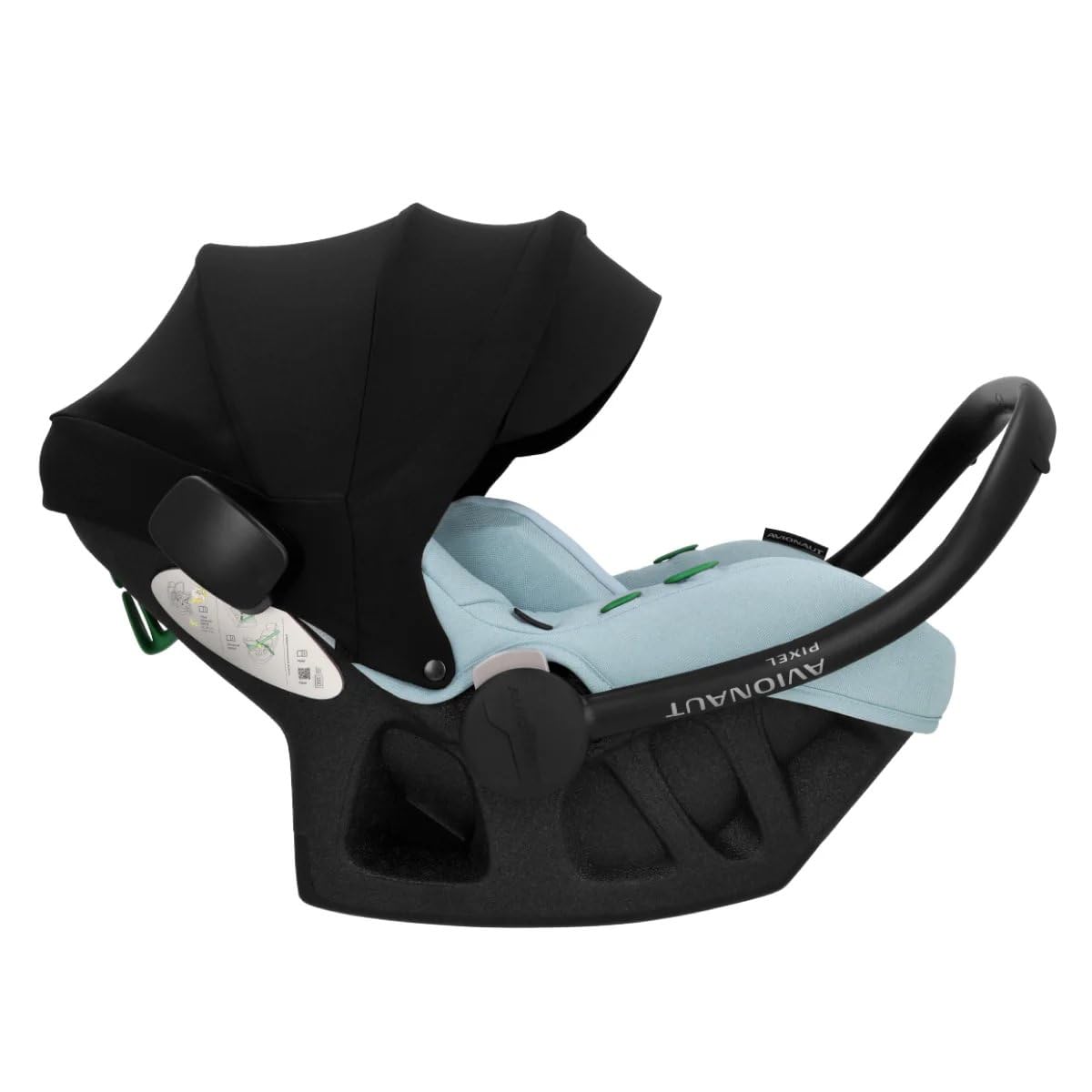 Avionaut Pixel Pro 2.0 C Babyschale – Leichtester Kindersitz der Welt (2,5 kg) – i-Size (40–86 cm, 0–13 kg) – Neugeborene Autositz – Isofix-kompatibel - Meloni2