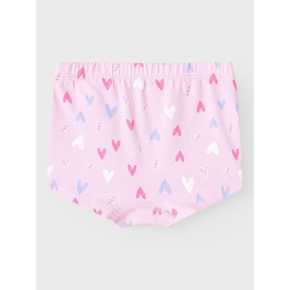 NAME IT Girls Nmftights 3p Pink Hearts Noos