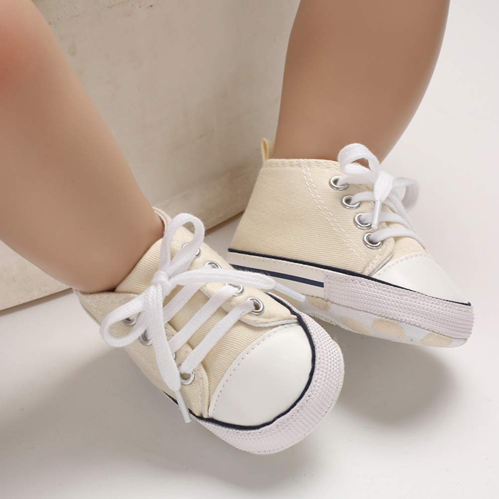 Geagodelia Baby Lauflernschuhe Weiche Krabbelschuhe Babyschuhe für Kleinkind Jungen Mädchen FX-12102