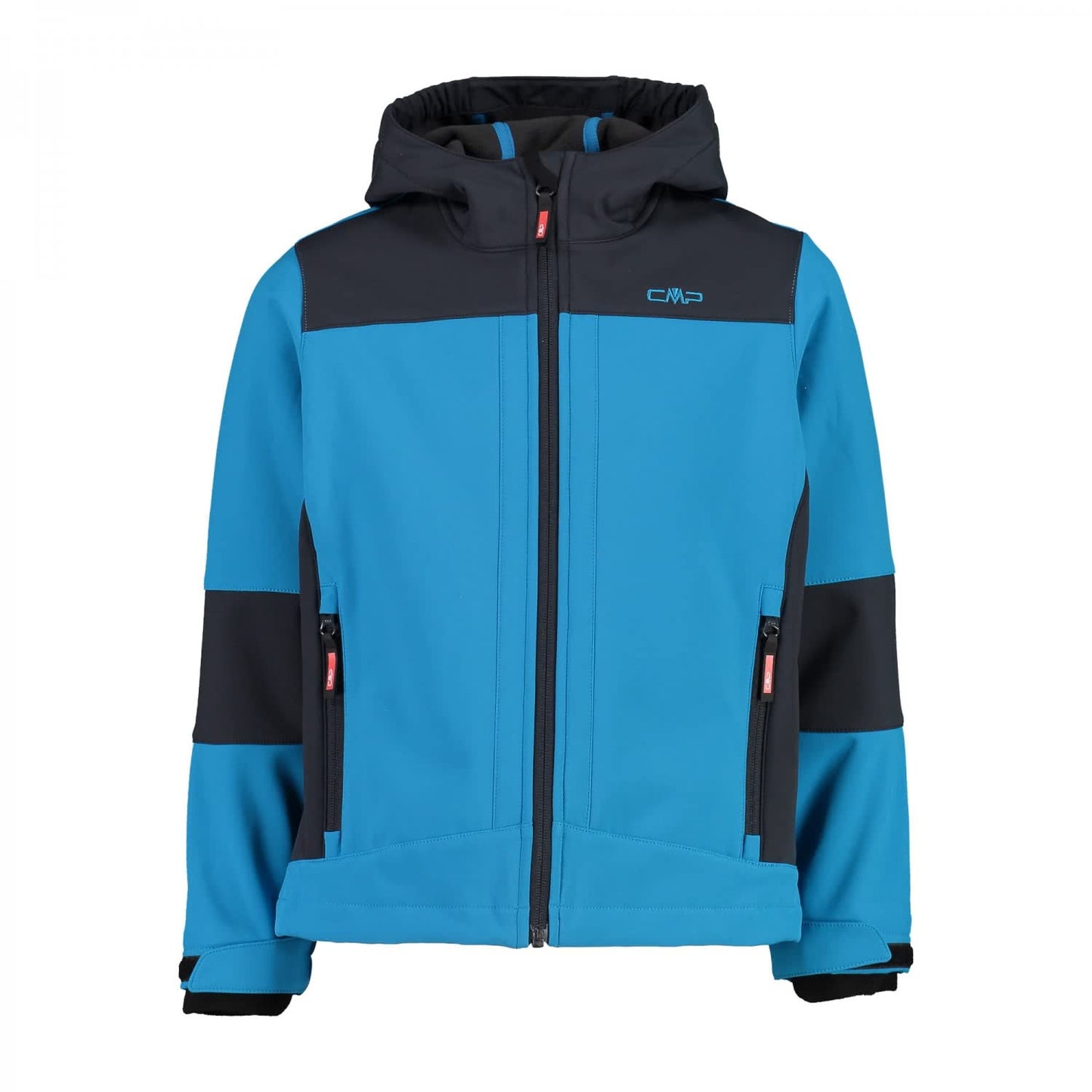 CMP Unisex Children's Giacca in Softshell Da Bambini Con Cappuccio Fisso Softshell Jacket for Children with Fixed Hood