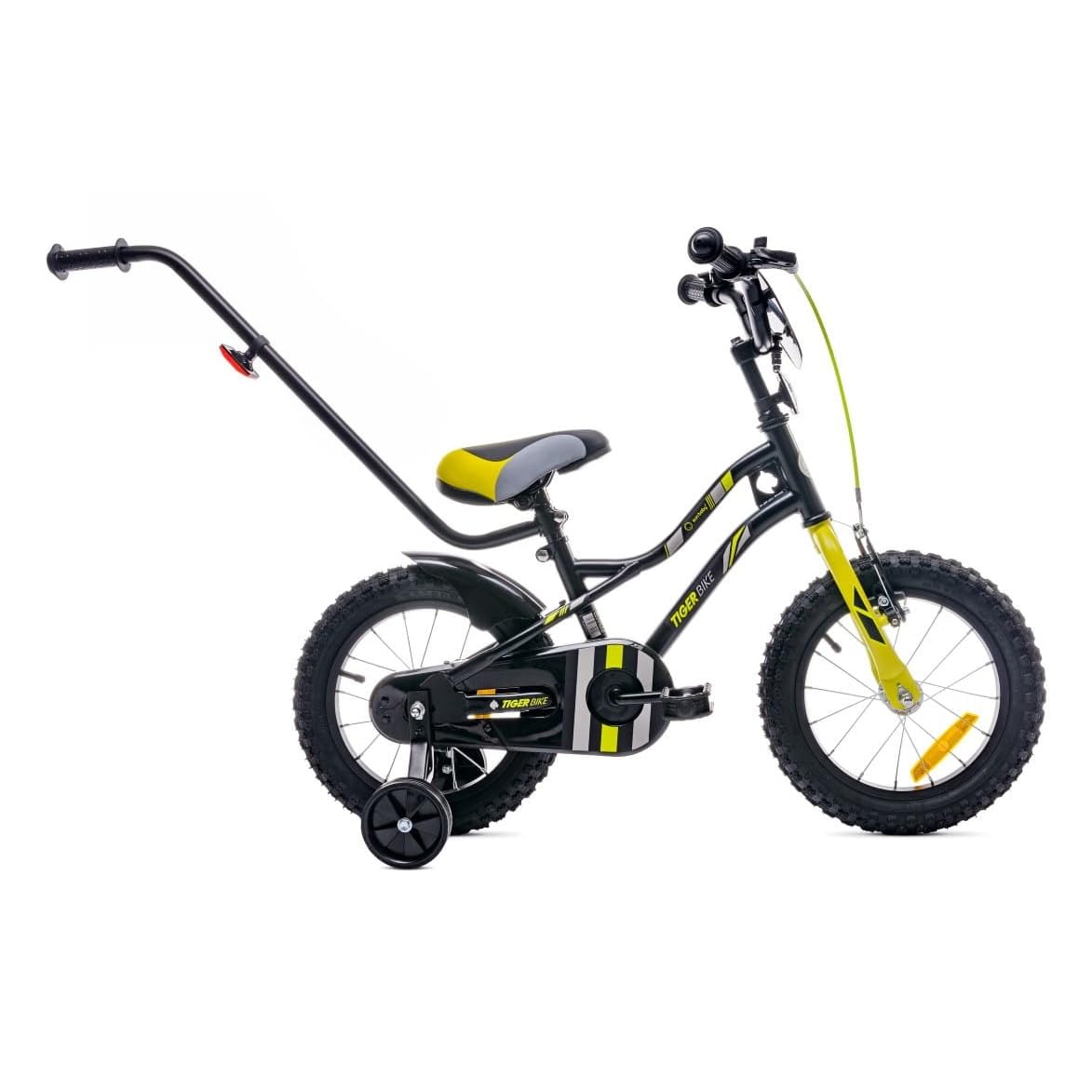 sun baby Jungenfahrrad Kinderfahrrad 14 und 16 Zoll Jungen Tiger Tracker Bike Leicht Stützräder mit Schubstange ab 2-6 Jahre BMX Fahrrad Kinder - Meloni2
