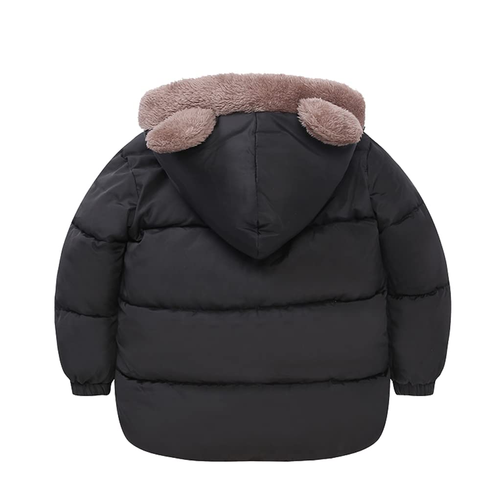 Baby Winter Fleece Coat Kids Boys Jacket Outwear Girls Padded Clothing