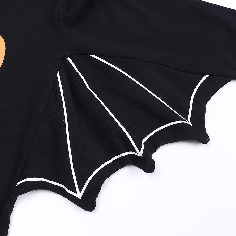 Halloween Costume Baby, Bat Costume Baby, Halloween Romper Newborn, My First Halloween Outfit Babies Halloween Costume, Babies Bat Costume 0-24 Months