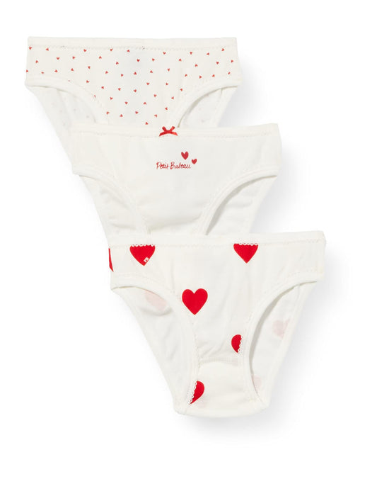 Petit Bateau Mädchen Höschen (3er Pack)