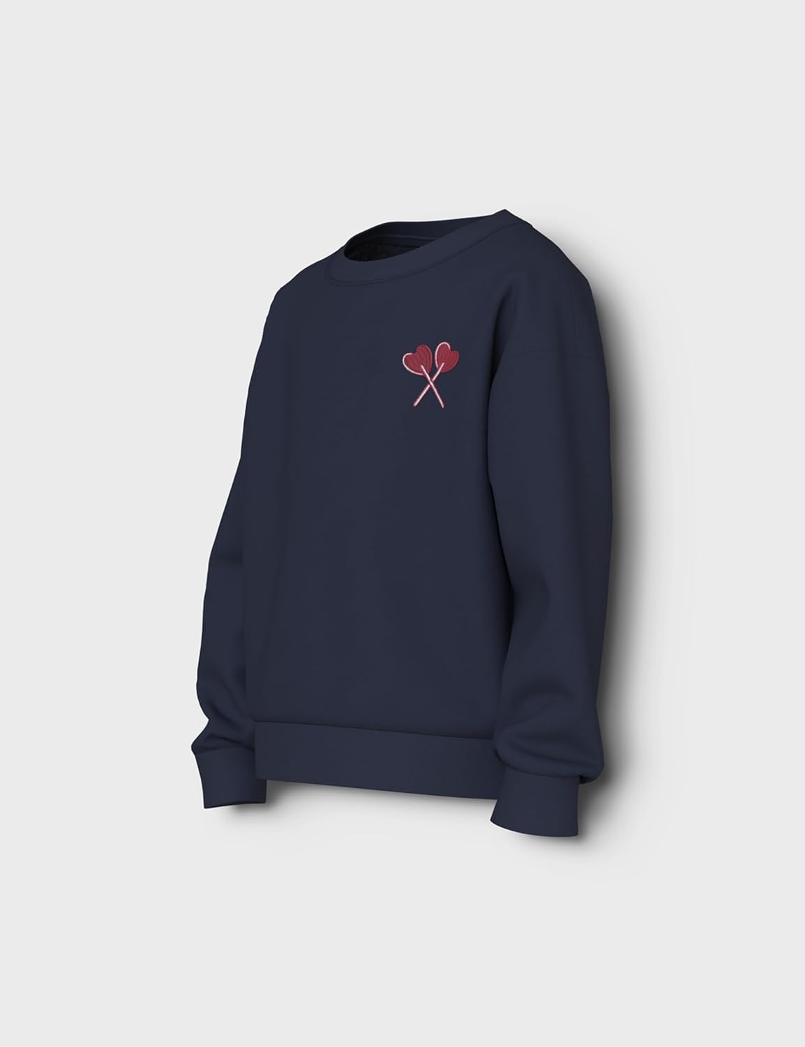 NAME IT Girls' Nkfvanita LS RLX Sweat Unb