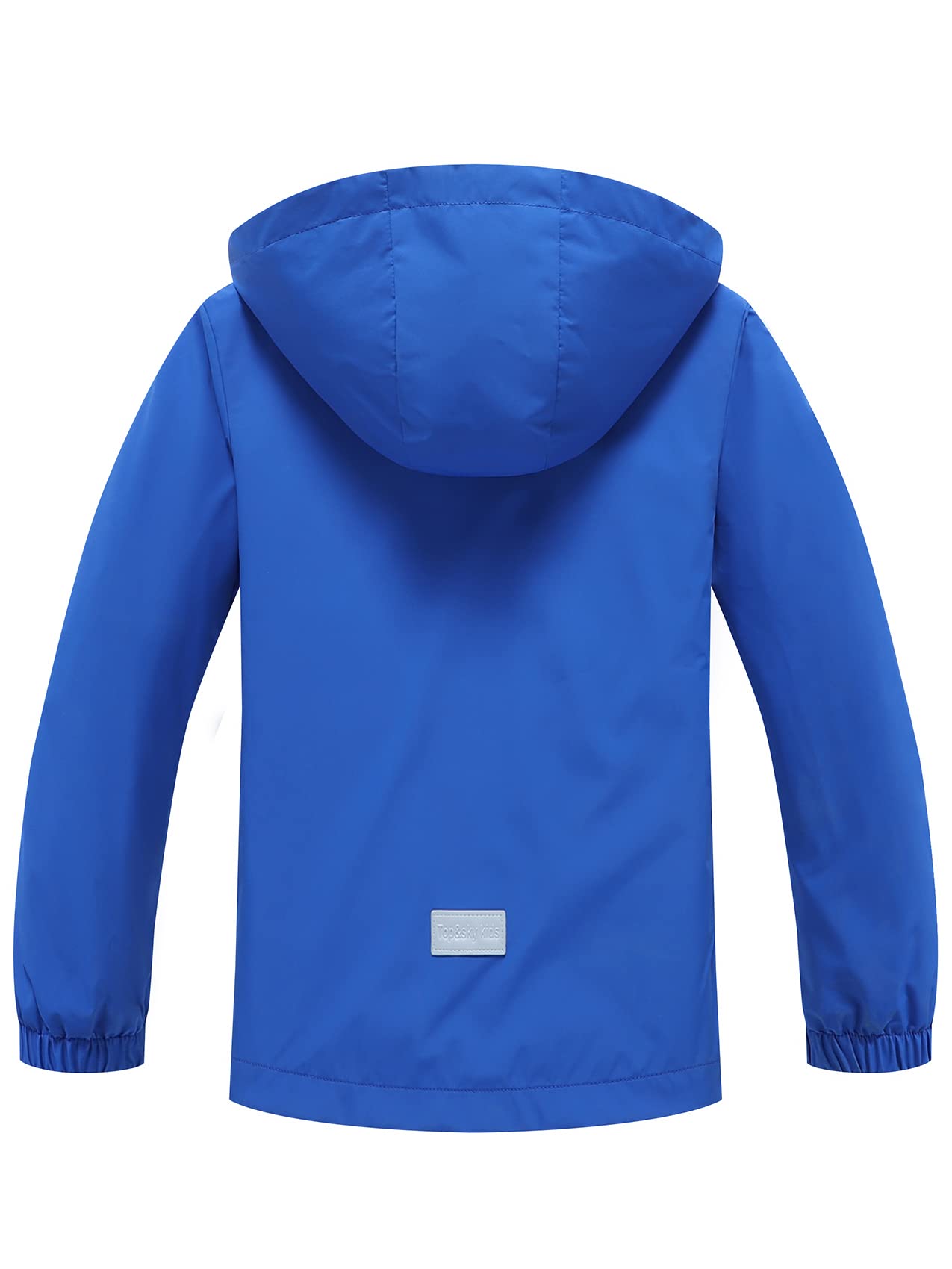 ALXHUTE Kinder Regenjacke Wassersäule Jungen Mädchen Übergangsjacke Funktionsjacke mit Kapuze