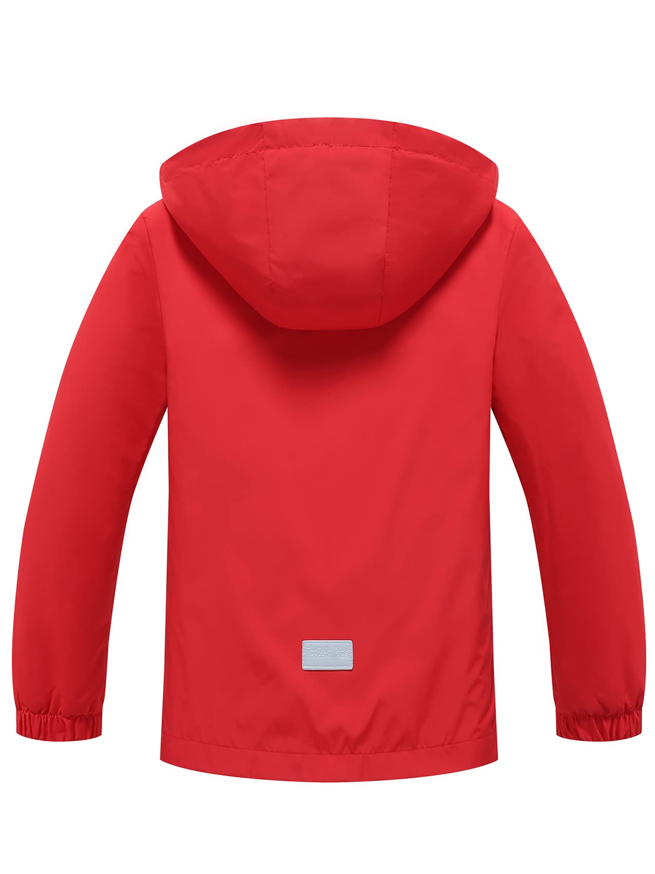 ALXHUTE Kinder Regenjacke Wassersäule Jungen Mädchen Übergangsjacke Funktionsjacke mit Kapuze