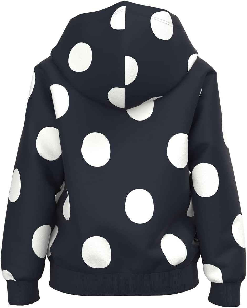 NAME IT Girls Nkfbibba LS Sweat Wh Bru Noos Hoodie